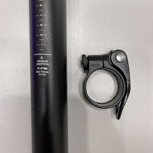 TRINX全新坐墊,鋁合金坐通,坐通快拆一套(未使用過)