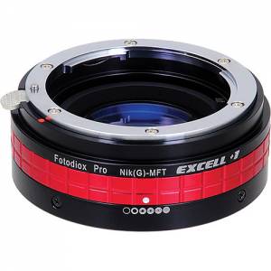 FotodioX Excell+1 Nikon F Lens To Micro Four Thirds Camera Lens Adapter 減焦增...