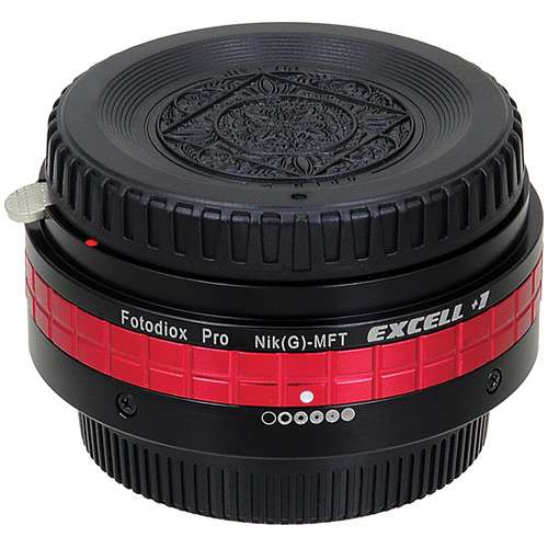 FotodioX Excell+1 Nikon F Lens To Micro Four Thirds Camera Lens Adapter 減焦增...