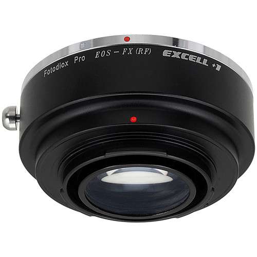 FotodioX Excell+1 Canon EF Lens to Fujifilm X Camera Lens Adapter 減焦增光轉接環
