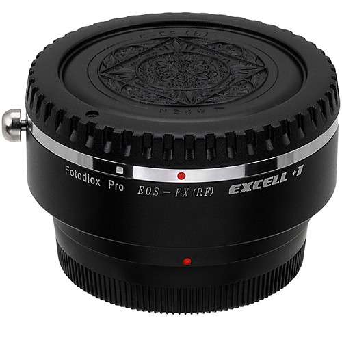 FotodioX Excell+1 Canon EF Lens to Fujifilm X Camera Lens Adapter 減焦增光轉接環