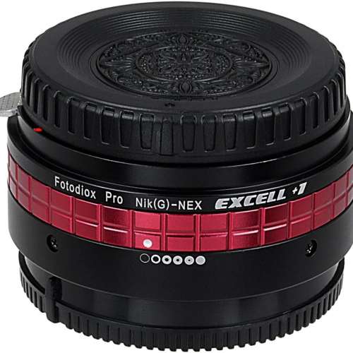 FotodioX Excell+1 Nikon F Lens To Sony Alpha E-Mount Lens Adapter 減焦增光接環