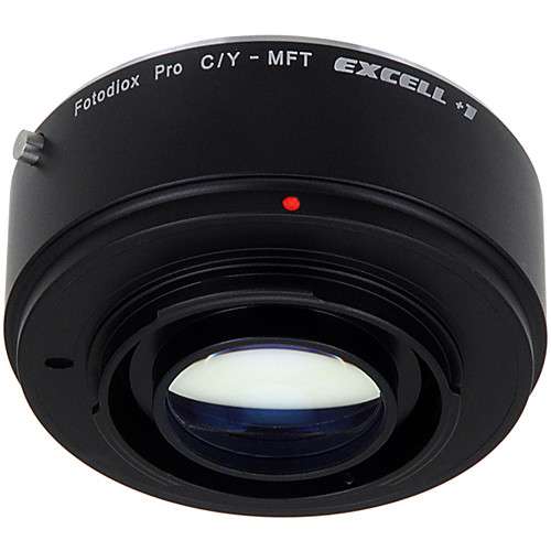 Fotodiox Excell+1 Contax/Yashica Lens to Micro Four Thirds Camera Lens Adapter