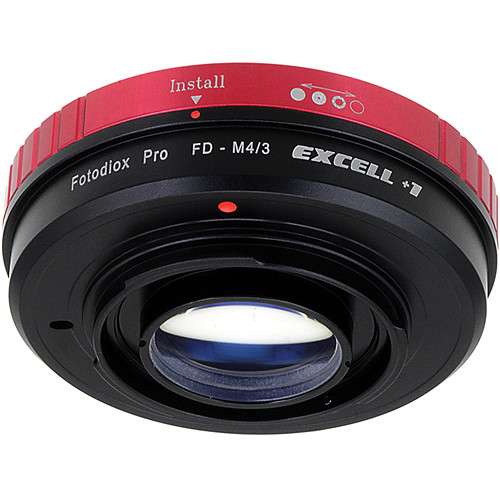 Fotodiox Excell+1 Canon FD Lens to Micro Four Thirds Camera Lens Adapter