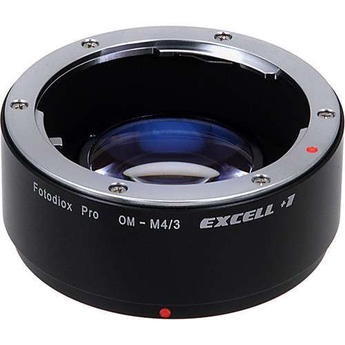FotodioX Excell+1 OM SLR LensTo Micro Four Thirds Camera Lens Adapter 減焦增光...