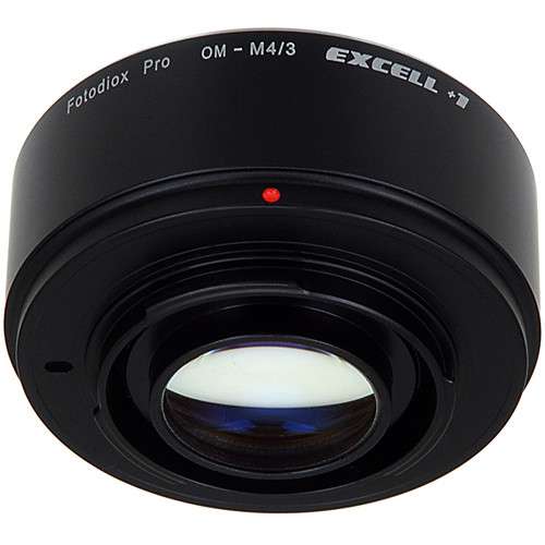 FotodioX Excell+1 OM SLR LensTo Micro Four Thirds Camera Lens Adapter 減焦增光...