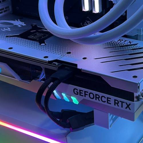 msi 4070 ti gaming trio white