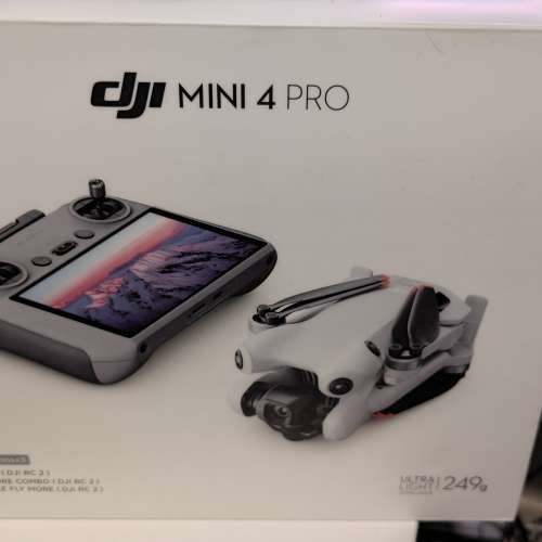 Dji Mini 4Pro fly  more combo + Rc2 +care