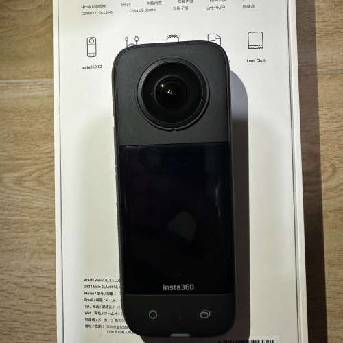 二乎Insta360 X3 運動相機 及 大量額外配件