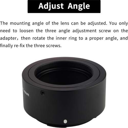 XPIMAGE M42 Screw SLR Lens To Leica L-Mount (TL/SL) Mirrorless Cameras