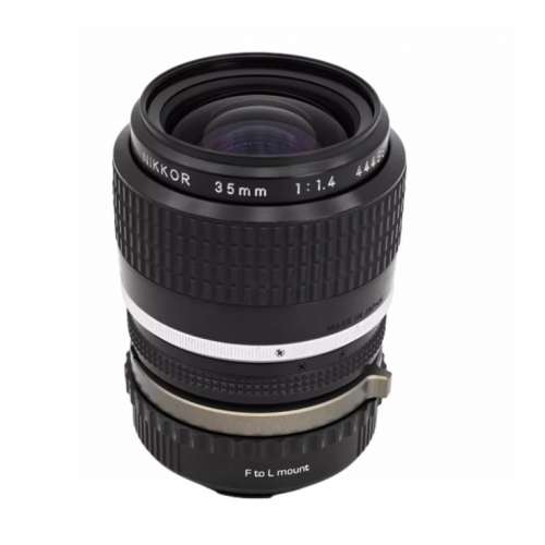 XPimage Locking Adapter For Nikon F Mount G-Type D/SLR Lens To LEICA L-Mount