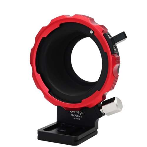 XPimage Locking Adapter For Arri PL (Positive Lock) Mount Lens To LEICA L (RED)