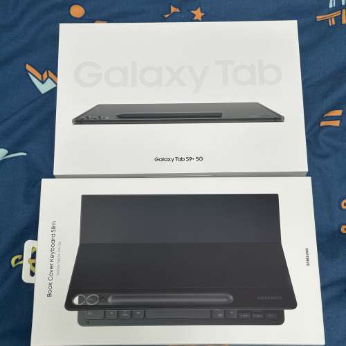 (求愛機之人) Galaxy Tab S9+ 5G版 256gb 有買Care+ 連原廠Keyboard & Cover (有保...