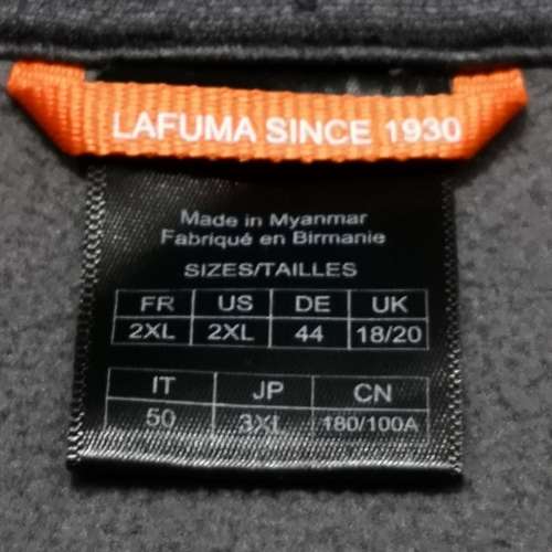 Lafuma® Wind Waterproof Light Weight Fleece, 100% new