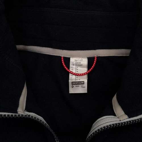 Decathlon Men's Fleece Jacket, 100% new, Size M, Chest104cm,Length65cm,Collar9cm