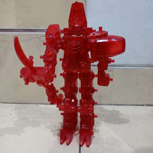 Mugenbine Battle Gattai Powerful Tyranno Clear Transparent Red