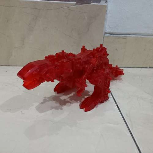 Mugenbine Battle Gattai Powerful Tyranno Clear Transparent Red