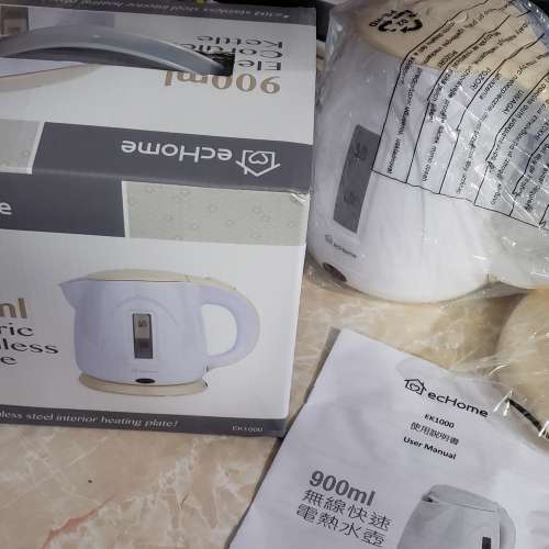 億世家900mI全新快速電熱水壺