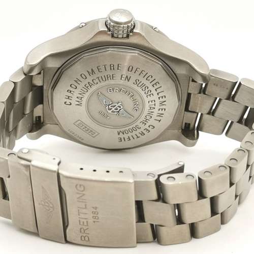 BREITLING AVENGER SEAWOLF 百年靈 44MM 3000M潛水錶 FULL SET 90%new