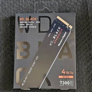 全新WD_BLACK SN850X NVMe™ M.2 SSD