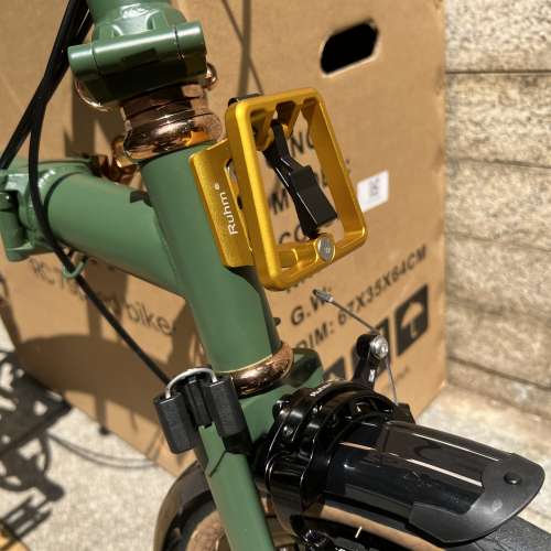 新款 國布 Ruhm rc 7speed C剎 M把 鉻鉬鋼 折叠車