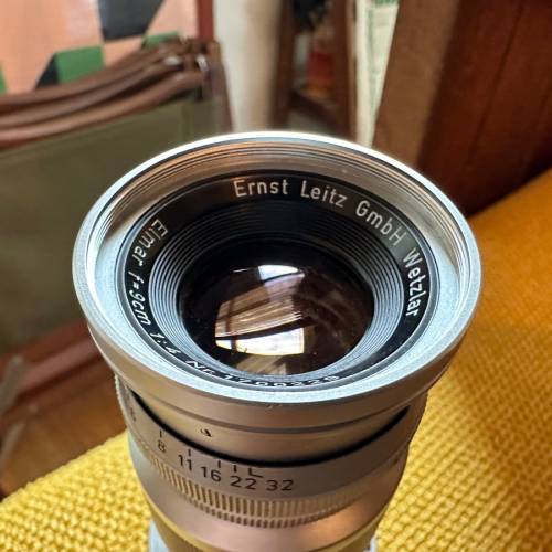 Leica Leitz Elmar 90mm  F/4