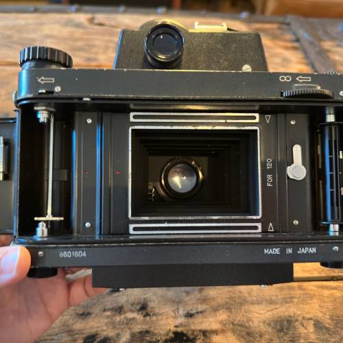 Marshall press + nikkor - Q 105mm f3.5