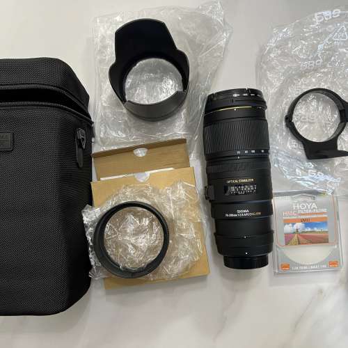 Sigma 70-200 F2.8 APO EX DG OS for Nikon