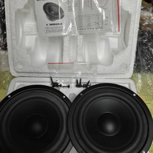 全新品 - 末裝過箱，KASUN 佳訊產品，E5019 - 5"喇叭單元，二隻連白色箱仔