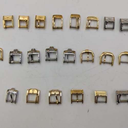 全新Swiss Brand  8-12mm Lady's Watch Strap Buckle (Each Pc. 每個）