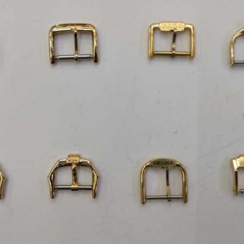 Vintage Swiss Brands 14mm Watch Strap Buckle (Each Pc.每個）