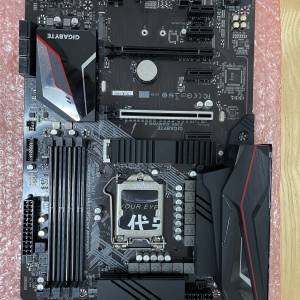 二手 GIGABYTE Z390 GAMING X Z390 DDR4 LGA1151 ATX MB