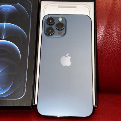 iPhone 12 pro max 256g 自家用手機，配件齊有收據