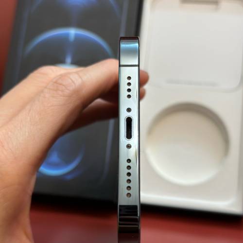 iPhone 12 pro max 256g 自家用手機，配件齊有收據