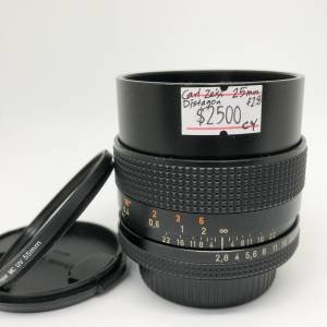 98% New Carl Zeiss Distagon 25mm F2.8手動鏡頭, 深水埗門市可購買