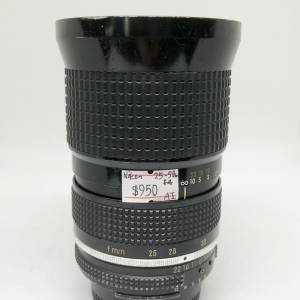 90% New Nikon 25-50mm F4手動鏡頭, 深水埗門市可購買