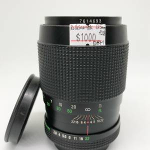 98% New Rolleinar	MC 135mm F2.8手動鏡頭, 深水埗門市可購買