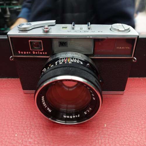 MAMIYA SUPER DELUXE 48MM F1.5 95% NEW 測光準