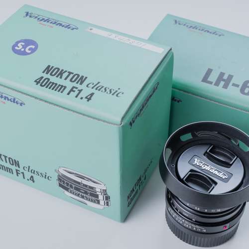Voigtlander 福倫達 NOKTON classic 40mm f/1.4 S.C