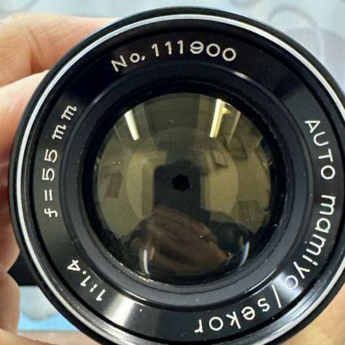 Auto Mamiya sekor 55mm f1.4 m42 mount