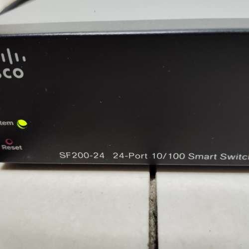 Cisco switch 24 port, SF200-24