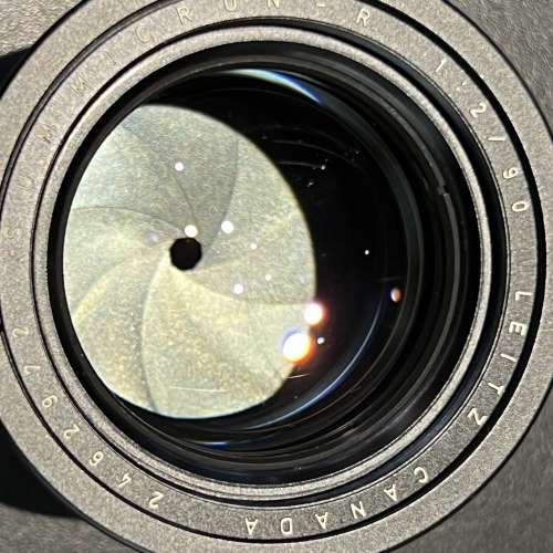 Leica Summicron-R 90mm f2 lens (Year 1971)