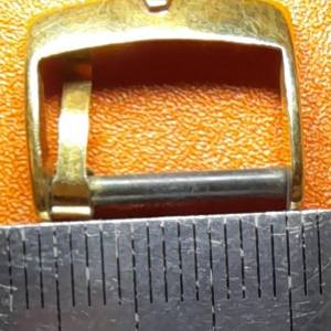 Vintage Rolex 16mm18KT Gold ( 750 ) Watch Buckle