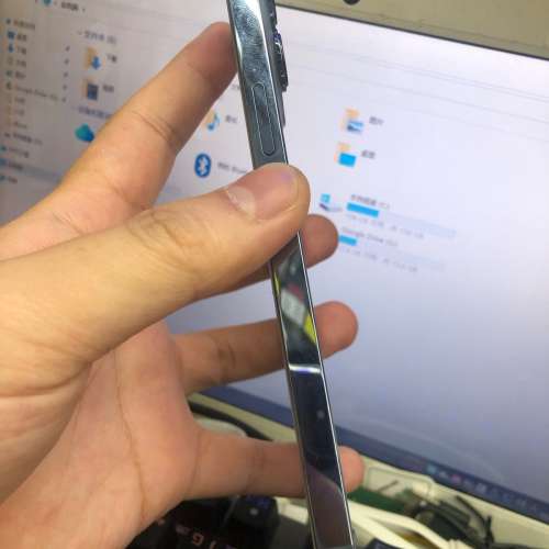 單卡坡版可加esim 八達通能用99新IPHONE 13  PRO MAX 256藍色