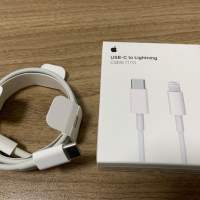 Apple 原裝 USB-C to lightning 快充線 Cable 1m
