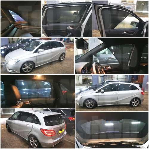 Benz Bclass B200 B180 全車磁石濾光窗網太陽擋