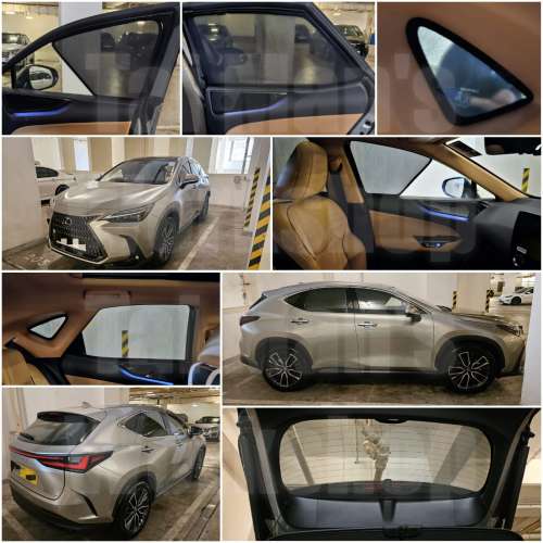Lexus NX200T NX300H NX250 全車磁石濾光窗網太陽擋