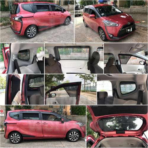 Sienta 全車磁石濾光窗網太陽擋