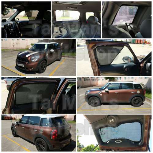 Minicooper R60 F60 Countryman 全車磁石濾光窗網太陽擋