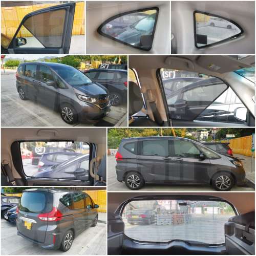 Freed GB5 全車磁石濾光窗網太陽擋